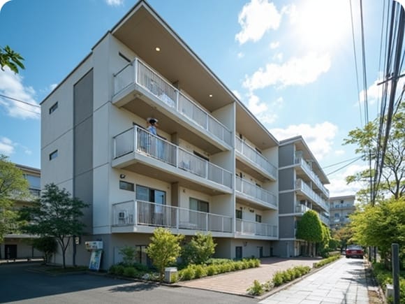 集合住宅の外観